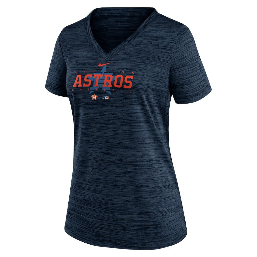 Houston Astros Nike Women's Authentic Collection Velocity Practice Performance V-Neck T-Shirt | MLB Near me