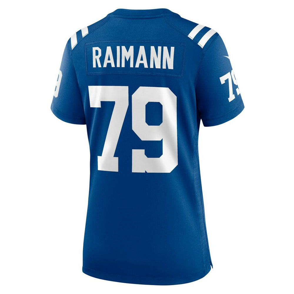 Indianapolis Colts Nike Bernhard Raimann  Women's Player Game Jersey