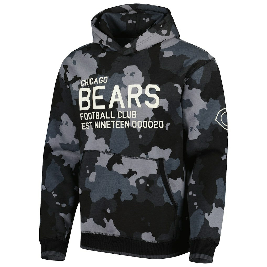 Chicago Bears  The Wild Collective Camo Pullover Hoodie