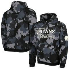 Cleveland Browns  The Wild Collective Camo Pullover Hoodie