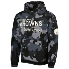 Cleveland Browns  The Wild Collective Camo Pullover Hoodie