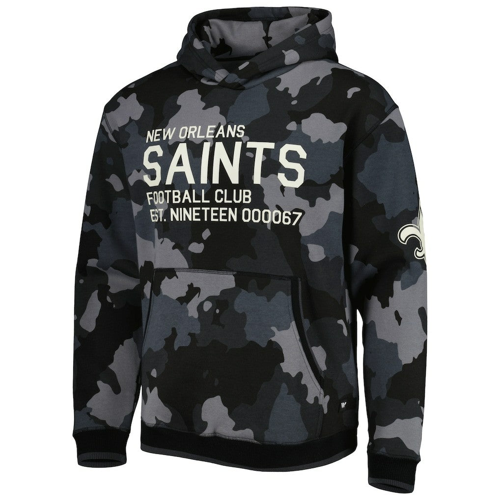 New Orleans Saints  The Wild Collective Camo Pullover Hoodie