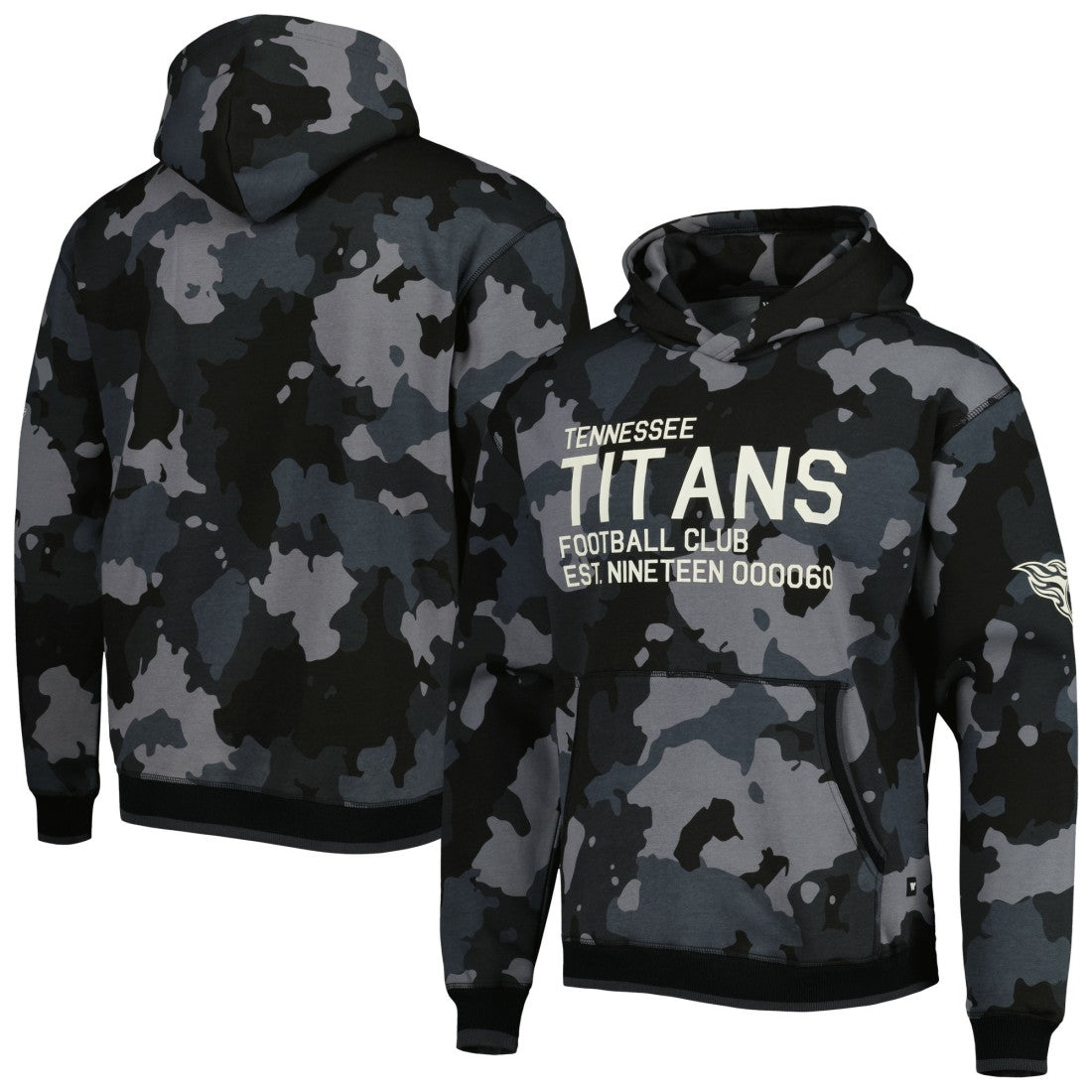 Tennessee Titans  The Wild Collective Camo Pullover Hoodie