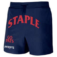 New England Patriots  NFL x Staple Throwback Vintage Wash Fleece Shorts