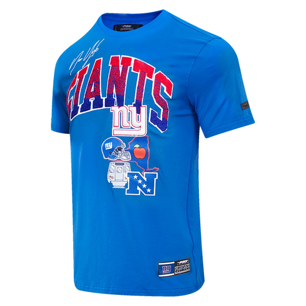 New York Giants  Pro Standard Super Bowl XLVI Patch Hometown Collection T-Shirt