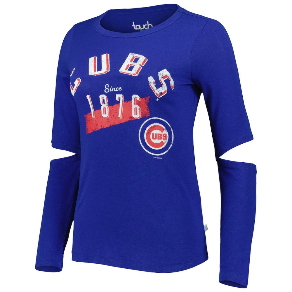 Chicago Cubs Touch Women's Formation Long Sleeve T-Shirt | MLB US