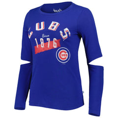 Chicago Cubs Touch Women's Formation Long Sleeve T-Shirt | MLB US