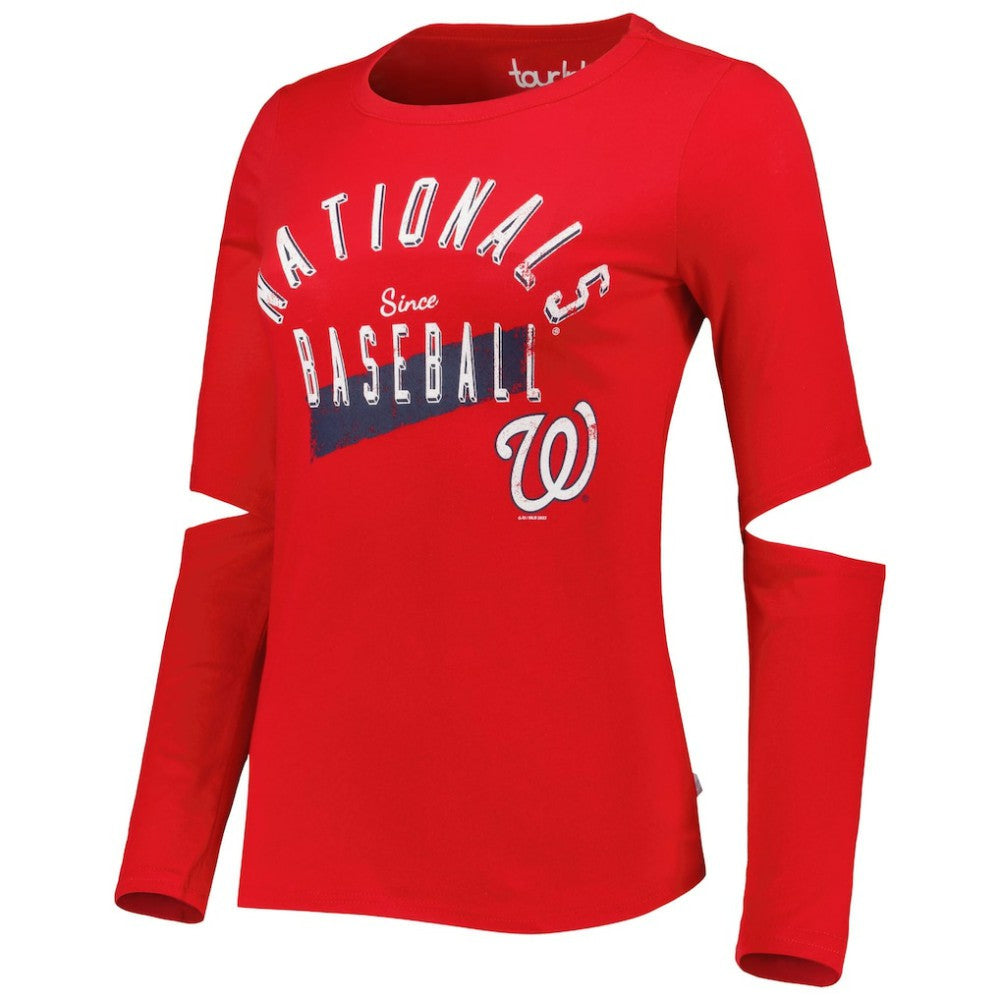 Washington Nationals Touch Women's Formation Long Sleeve T-Shirt | MLB US