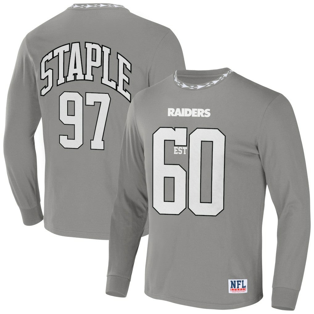 Las Vegas Raiders  NFL x Staple Core Team Long Sleeve T-Shirt
