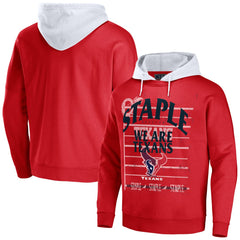 Houston Texans  NFL x Staple Throwback Vintage Wash Pullover Hoodie