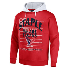 Houston Texans  NFL x Staple Throwback Vintage Wash Pullover Hoodie