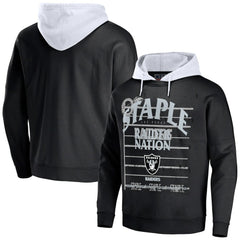 Las Vegas Raiders  NFL x Staple Throwback Vintage Wash Pullover Hoodie