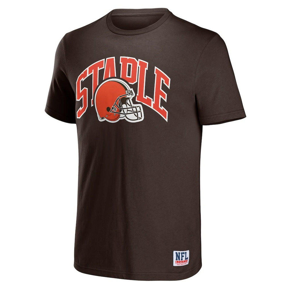 Cleveland Browns  NFL x Staple Logo Lockup T-Shirt