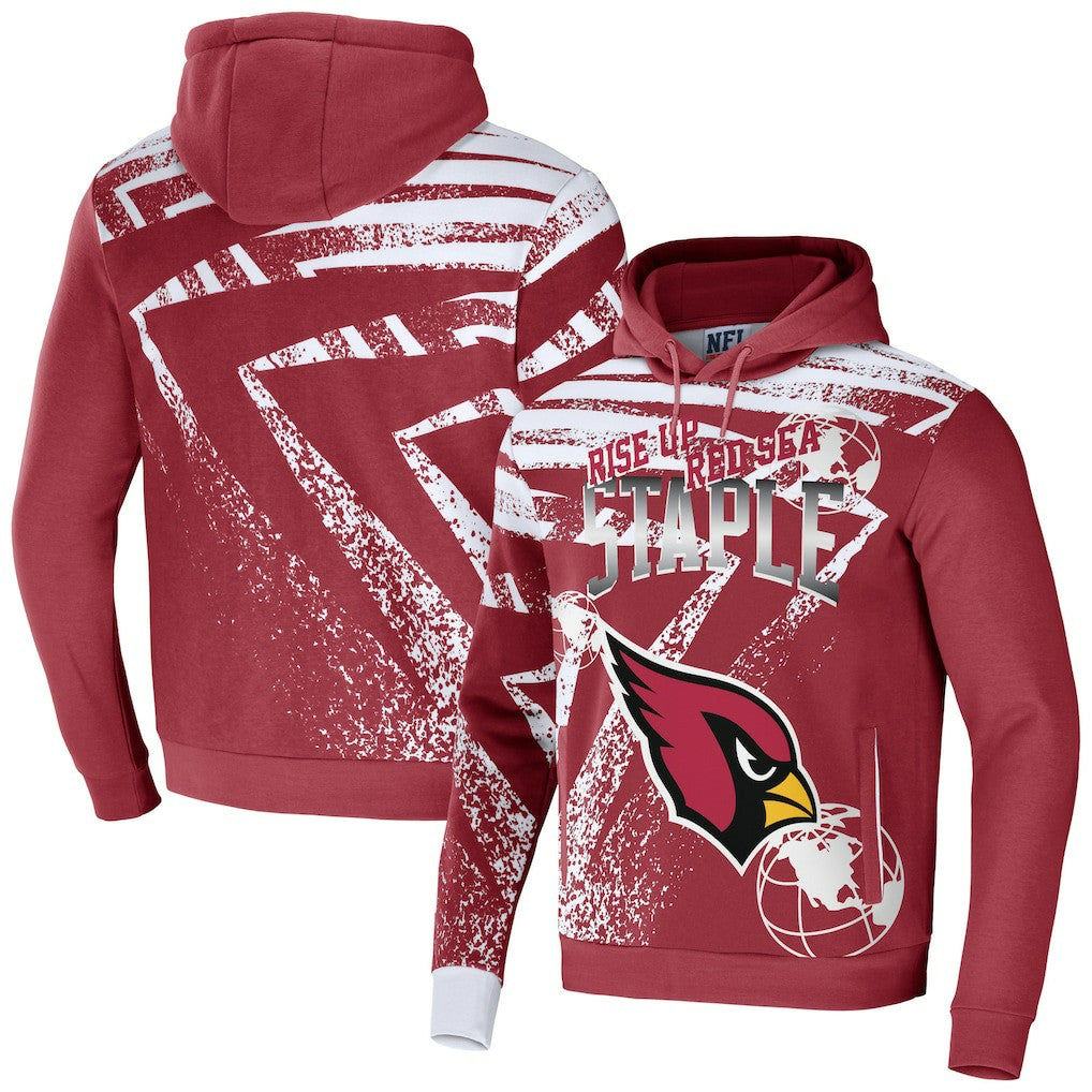 Arizona Cardinals  NFL x Staple All Over Print Pullover Hoodie