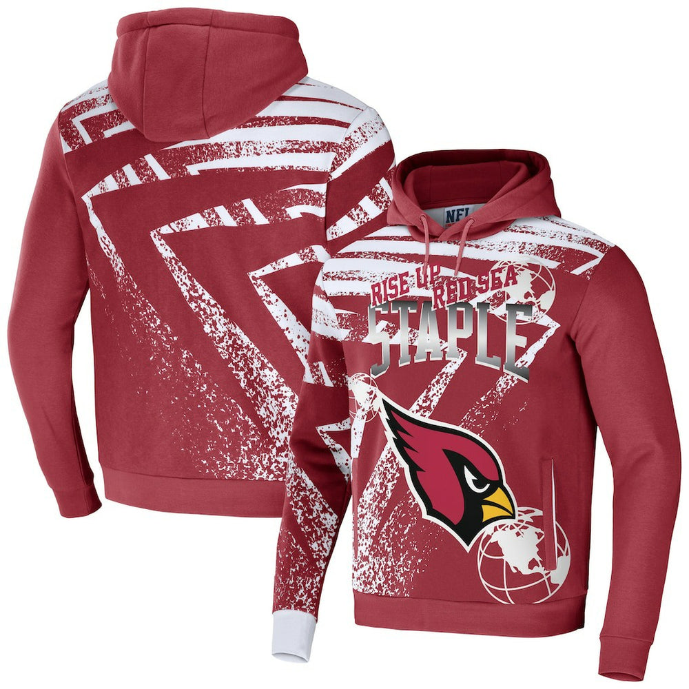 Arizona Cardinals  NFL x Staple All Over Print Pullover Hoodie