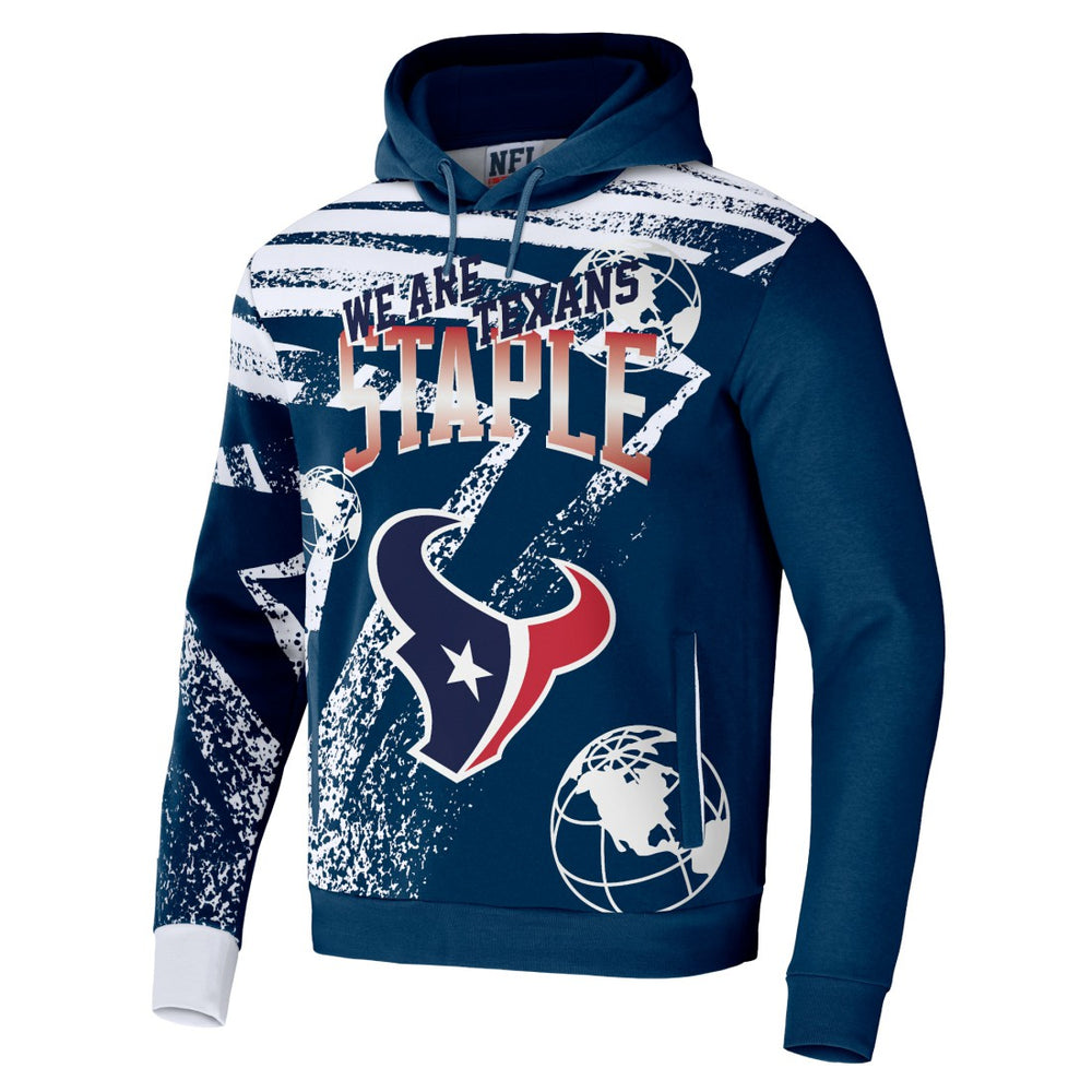 Houston Texans  NFL x Staple All Over Print Pullover Hoodie