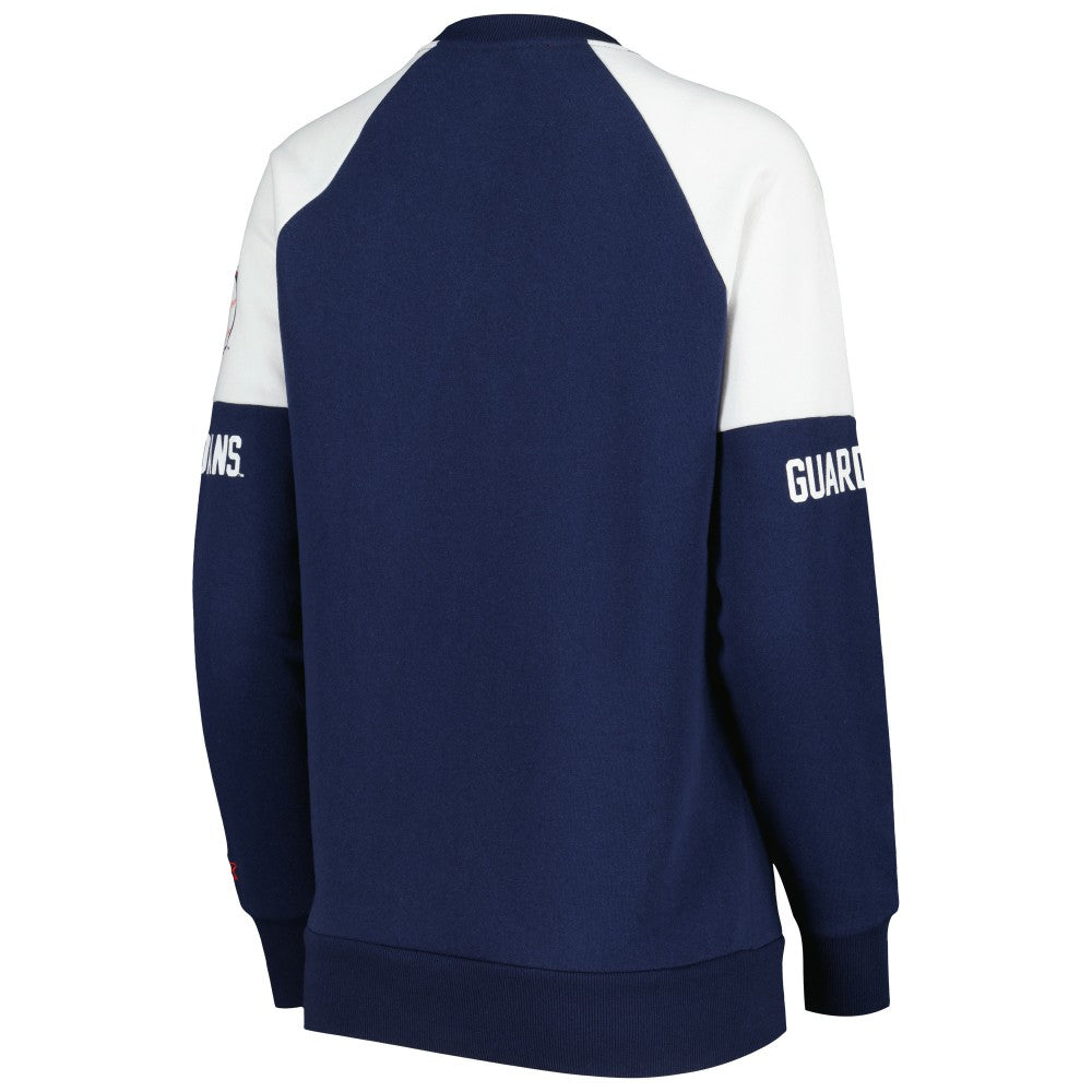 Cleveland Guardians Starter Women's Baseline Raglan Pullover Sweatshirt | MLB Outlet
