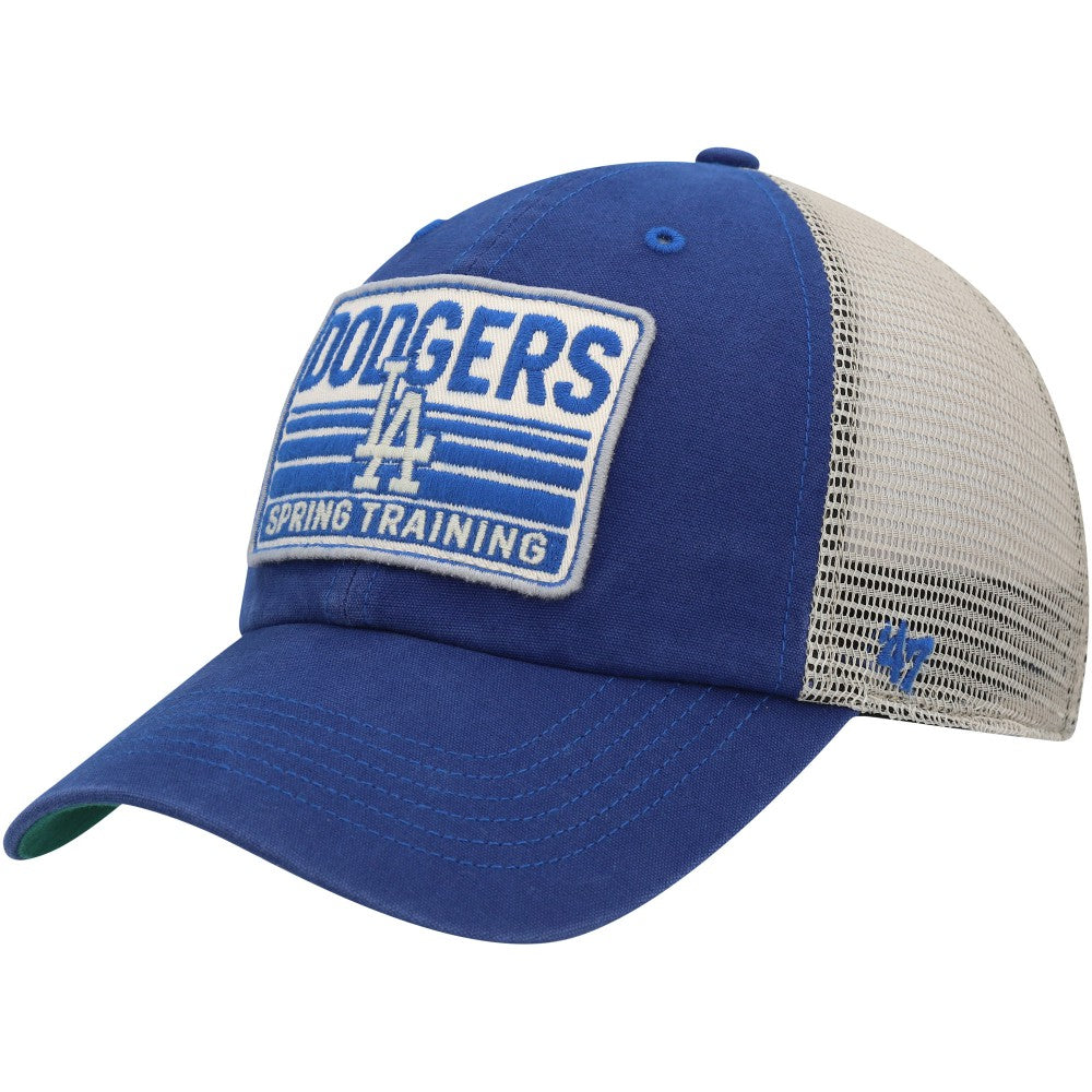 Los Angeles Dodgers '47 Four Stroke Clean Up Trucker Snapback Hat | MLB Online