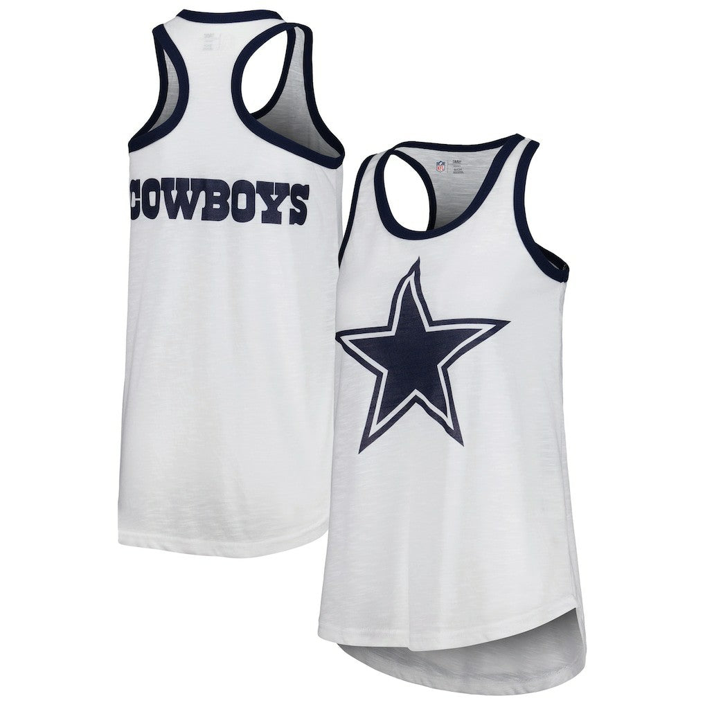 Dallas Cowboys  G-III 4Her by Carl Banks Women's Tater Tank Top