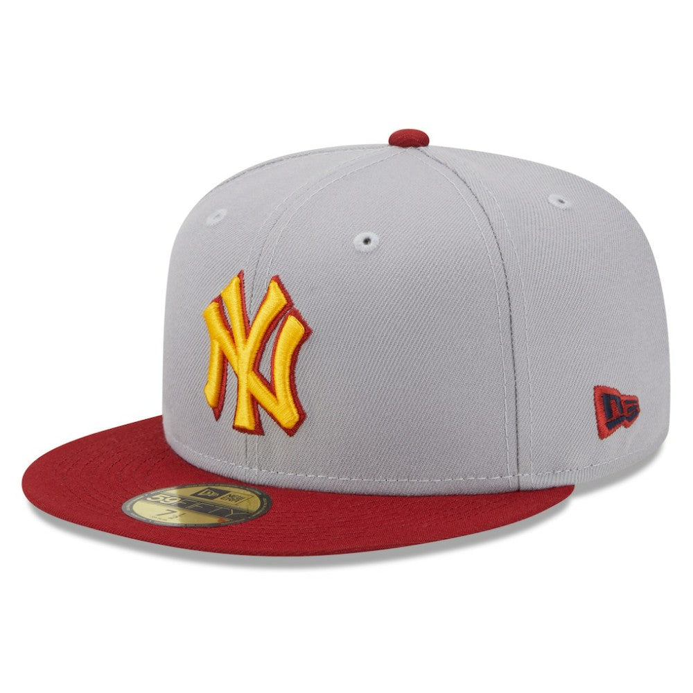 New York Yankees New Era World Series Champions Navy Undervisor 59FIFTY Fitted Hat | MLB On Sale