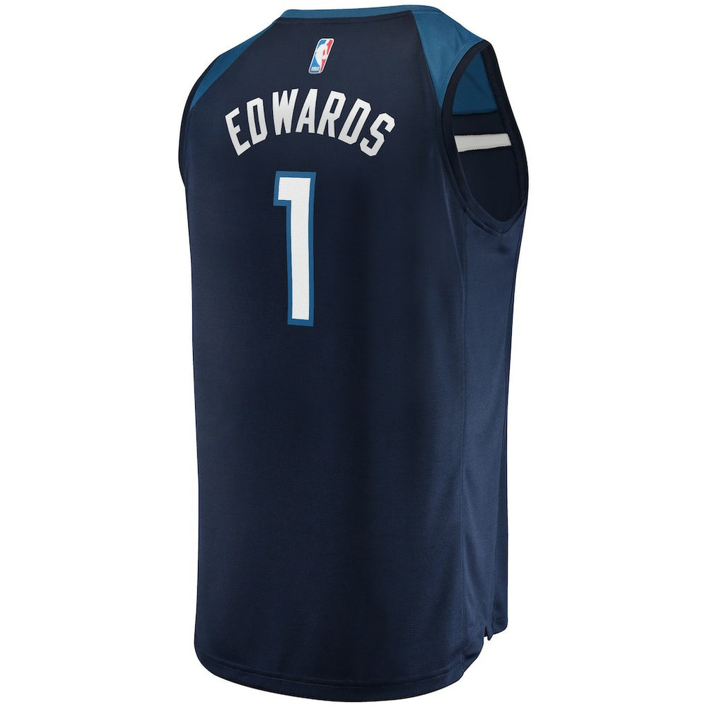 Anthony Edwards Minnesota Timberwolves 2021/22 Fast Break Replica Jersey Discount
