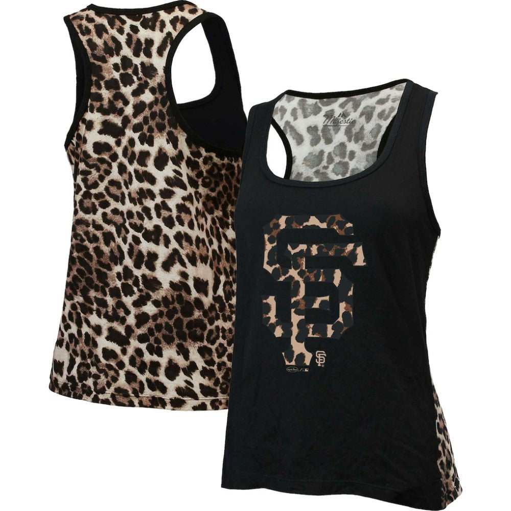 San Francisco Giants Majestic Threads Women's Leopard Tank Top | MLB Near me