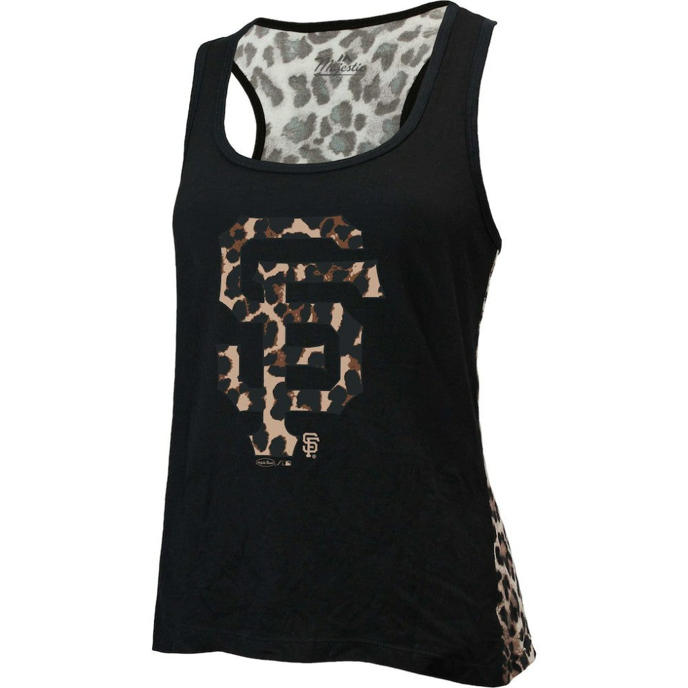 San Francisco Giants Majestic Threads Women's Leopard Tank Top | MLB Near me