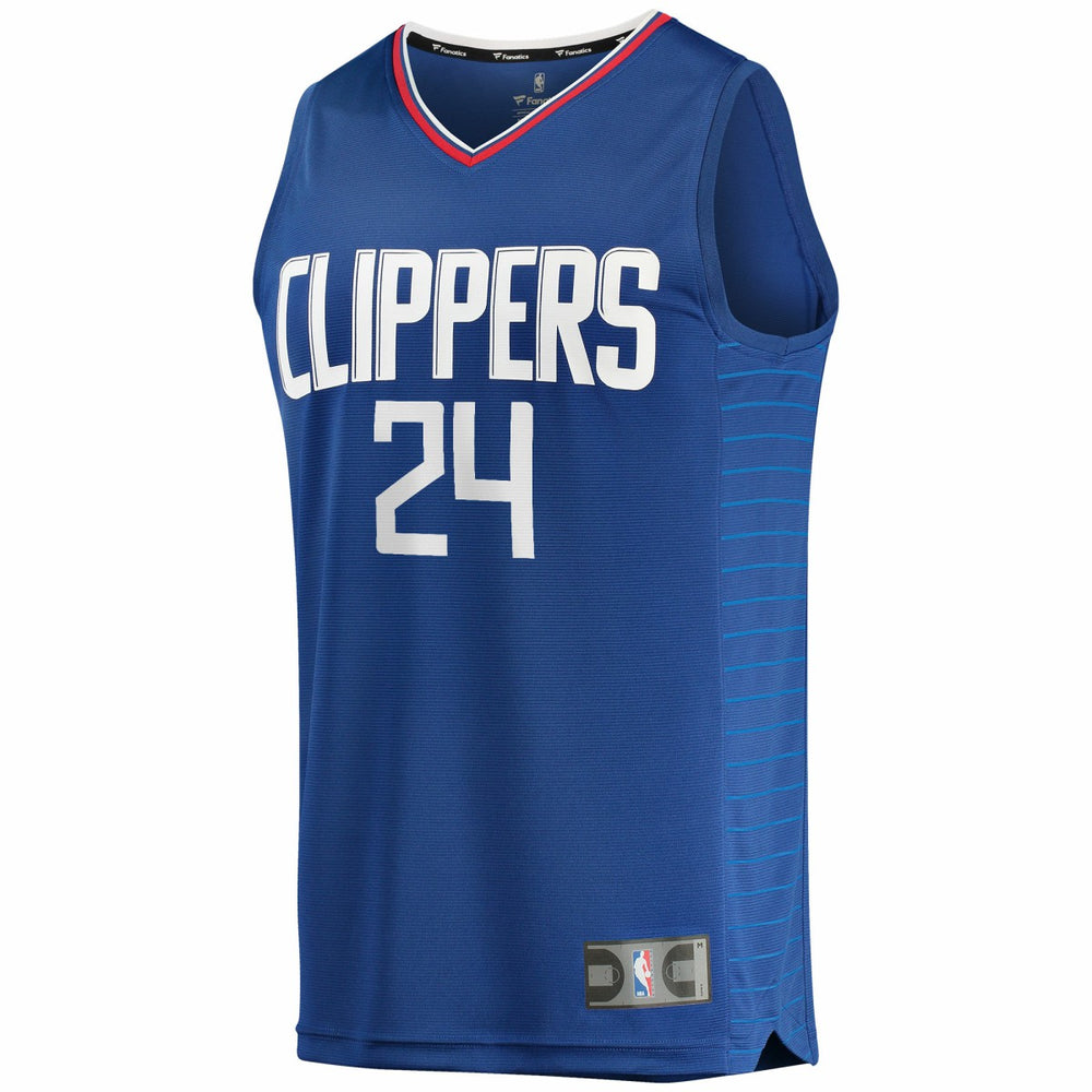 Norman Powell LA Clippers Youth Fast Break Replica Jersey New