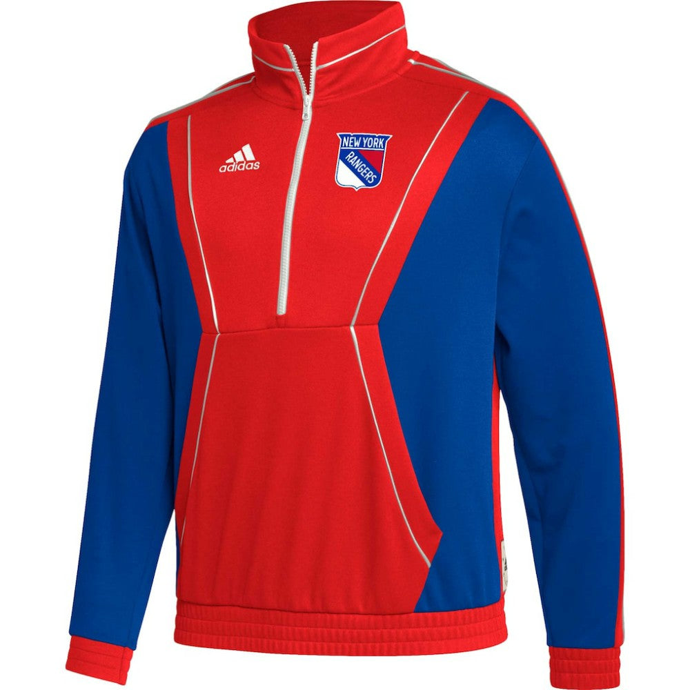 New York Rangers adidas Team Classics Half-Zip Jacket Online