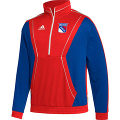 New York Rangers adidas Team Classics Half-Zip Jacket Online