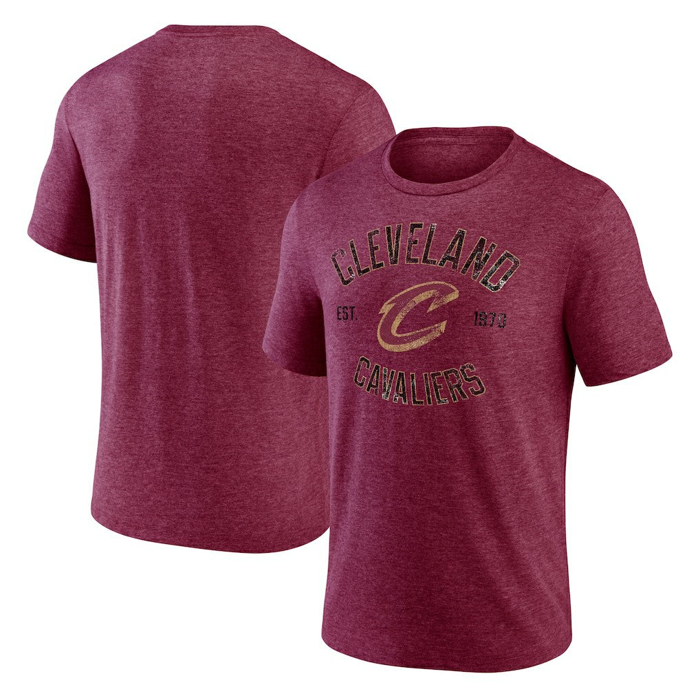 Cleveland Cavaliers Heritage Tri-Blend T-Shirt sale Discount