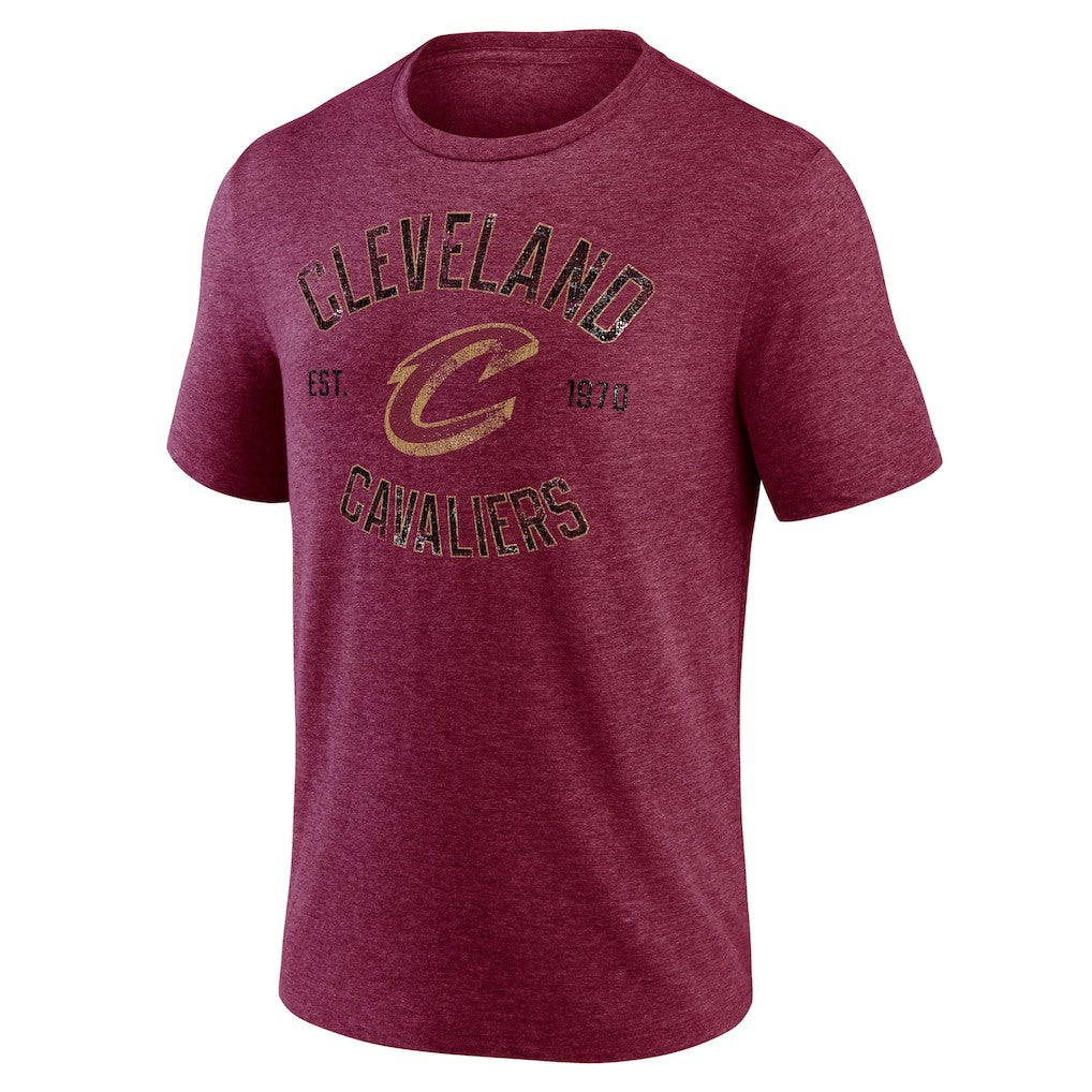Cleveland Cavaliers Heritage Tri-Blend T-Shirt sale Discount