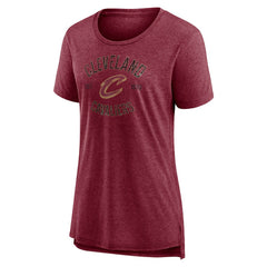 Cleveland Cavaliers Women's Heritage Tri-Blend T-Shirt sale On Sale