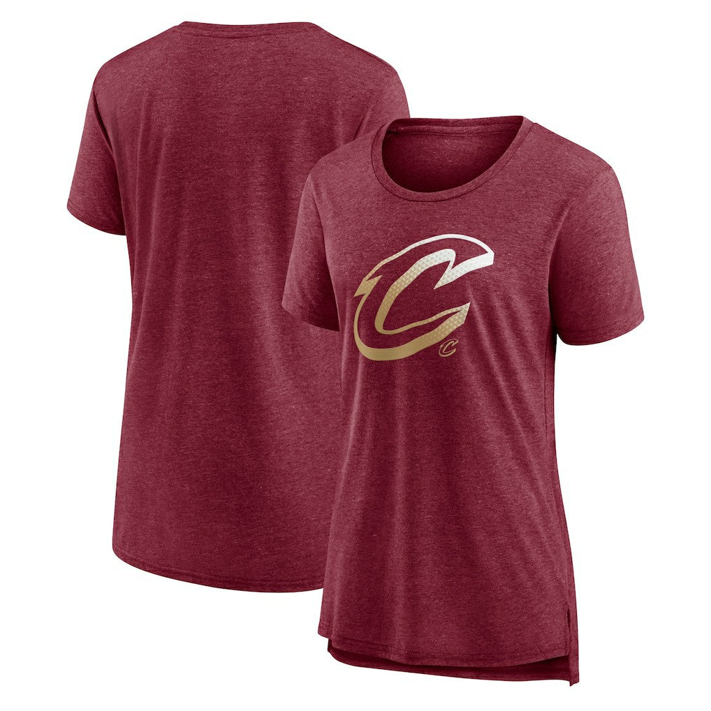 Cleveland Cavaliers Women's Gradient Logo Tri-Blend T-Shirt sale Online