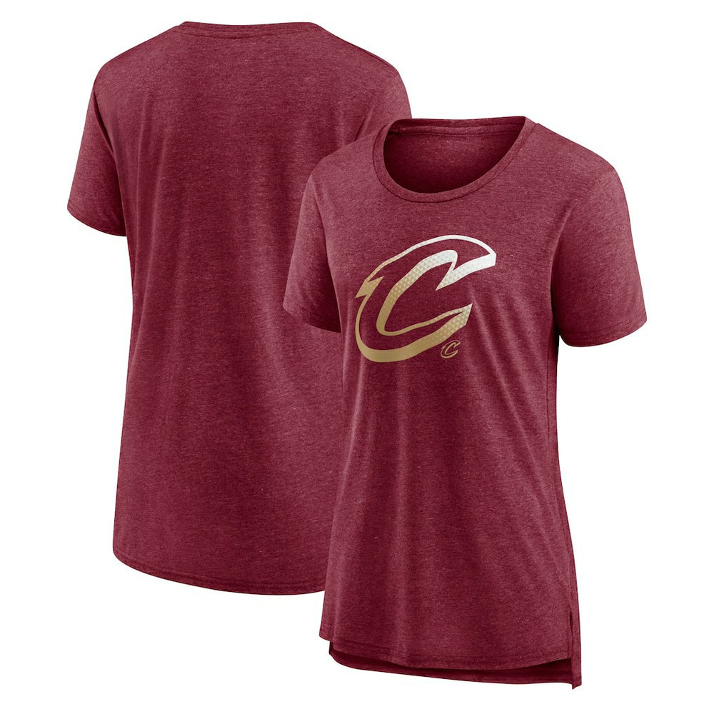 Cleveland Cavaliers Women's Gradient Logo Tri-Blend T-Shirt sale Online