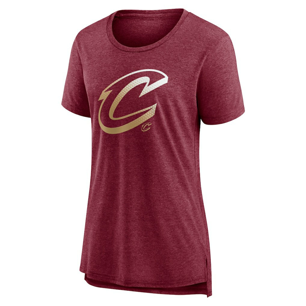 Cleveland Cavaliers Women's Gradient Logo Tri-Blend T-Shirt sale Online