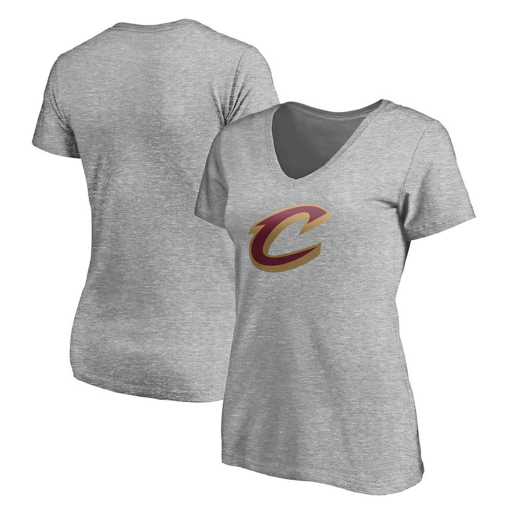Cleveland Cavaliers Women's Primary Team Logo V-Neck T-Shirt sale Online
