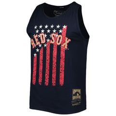 Boston Red Sox Mitchell & Ness Cooperstown Collection Stars and Stripes Tank Top | MLB Sale