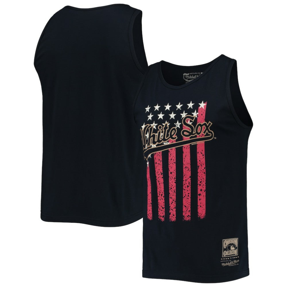 Chicago White Sox Mitchell & Ness Cooperstown Collection Stars and Stripes Tank Top | MLB On Sale