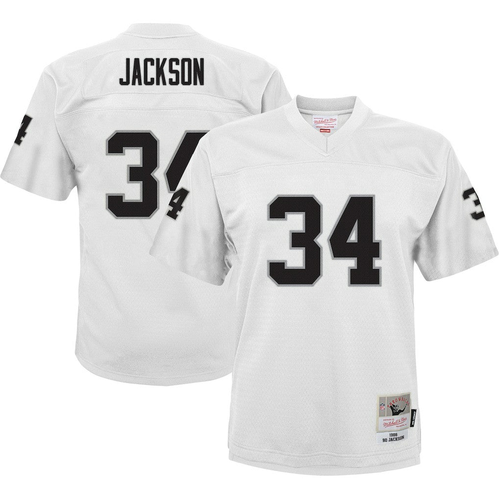 Las Vegas Raiders Mitchell & Ness Bo Jackson  Youth 1988 Retired Player Legacy Jersey