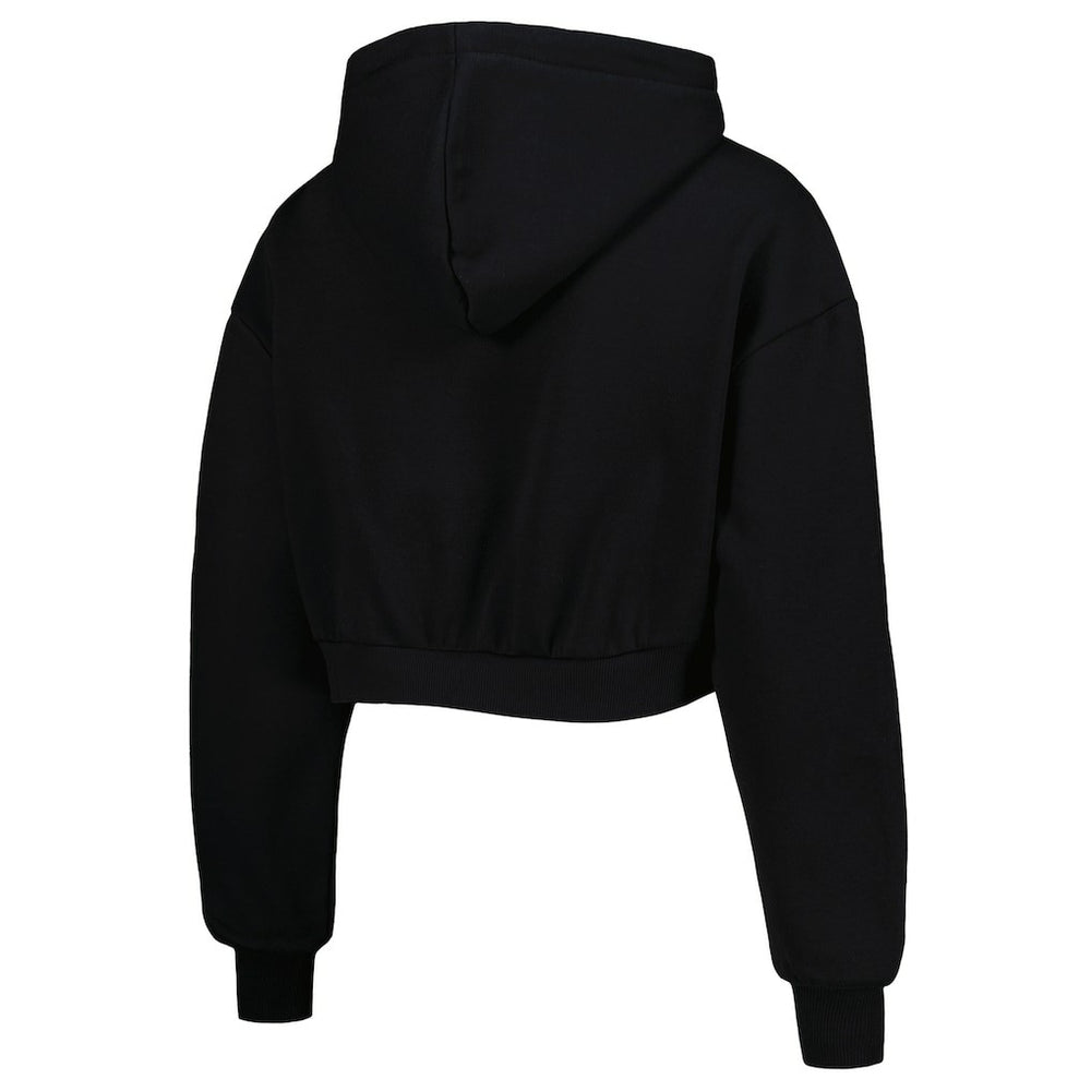 Baltimore Ravens  The Wild Collective Women's Cropped Pullover Hoodie