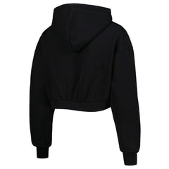 Baltimore Ravens  The Wild Collective Women's Cropped Pullover Hoodie