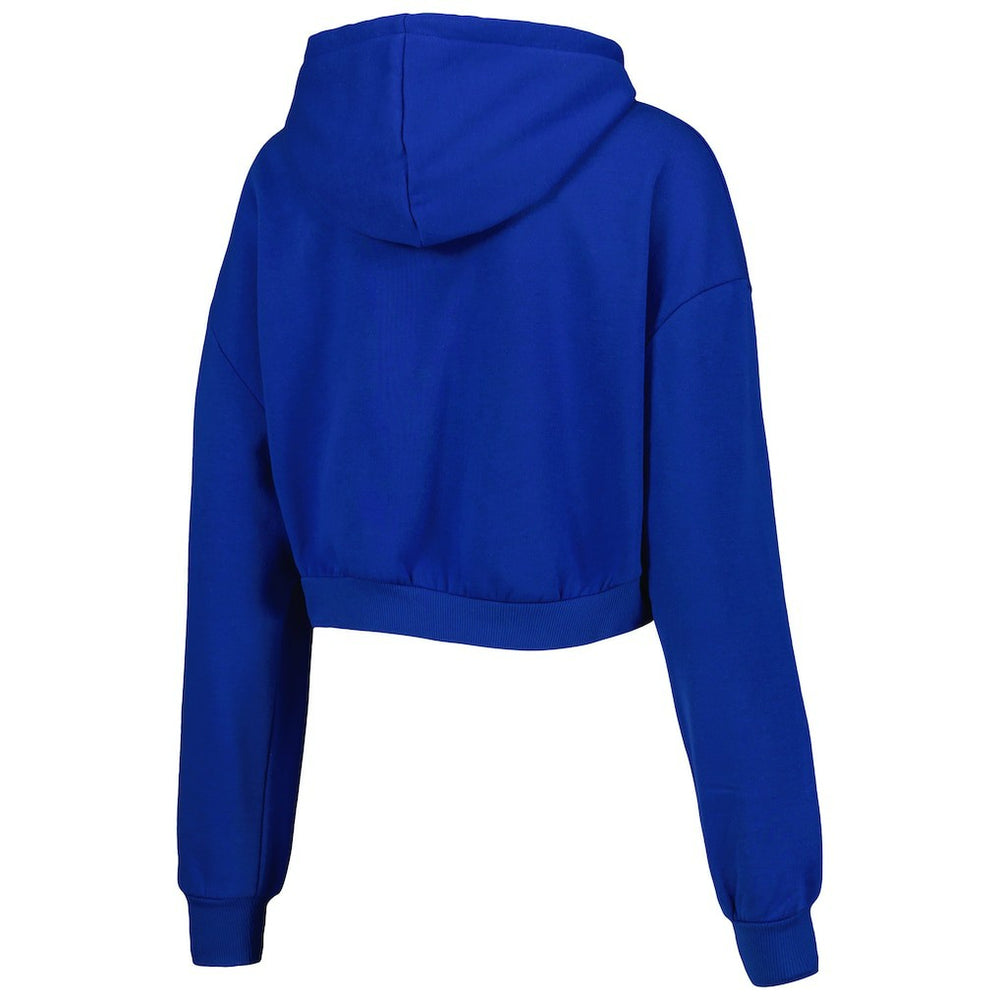 Buffalo Bills  The Wild Collective Women's Cropped Pullover Hoodie