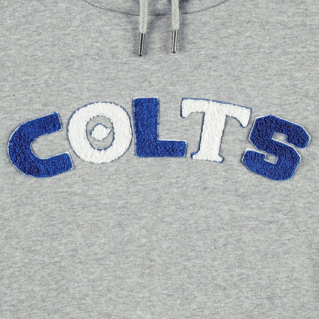 Indianapolis Colts  The Wild Collective Women's Cropped Pullover Hoodie