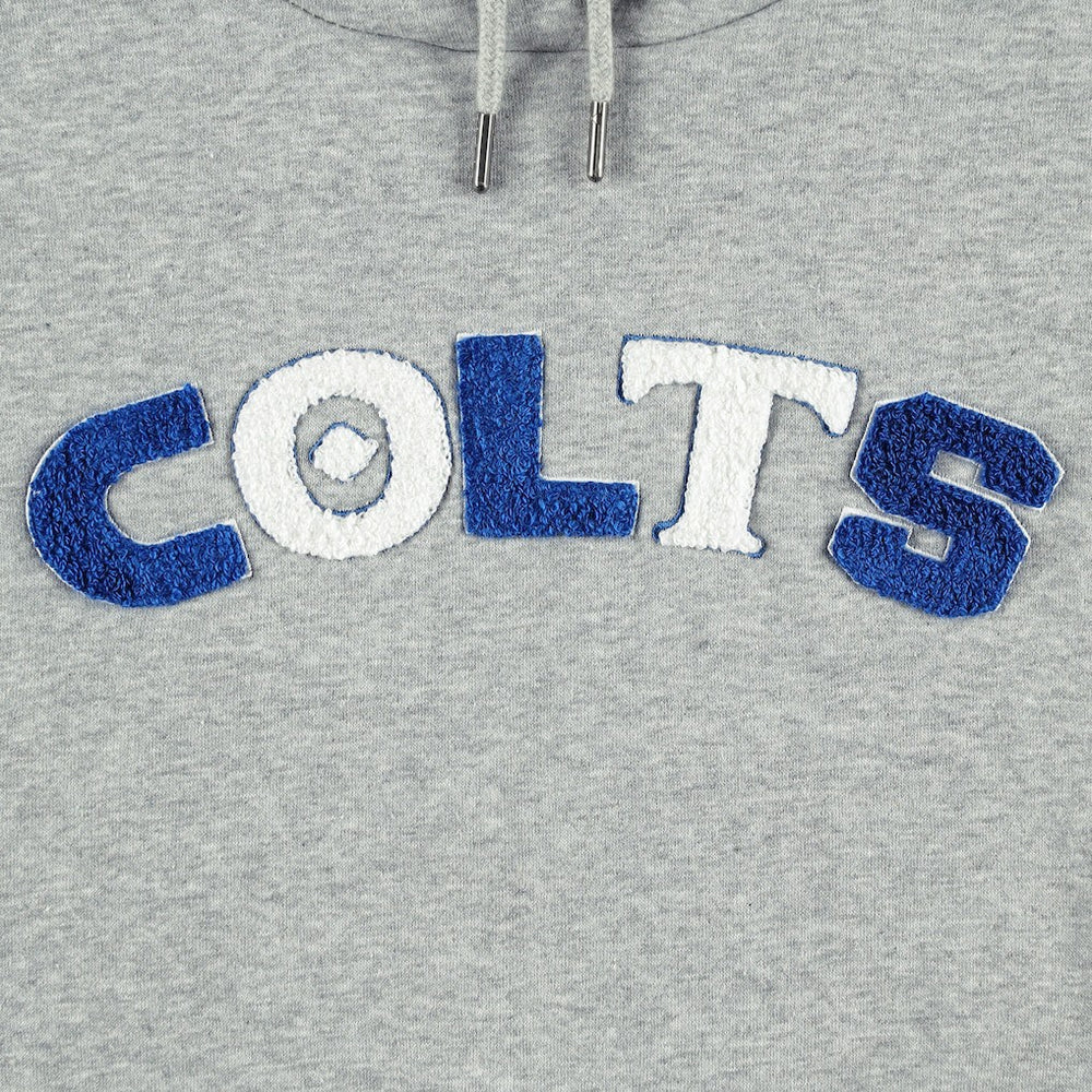 Indianapolis Colts  The Wild Collective Women's Cropped Pullover Hoodie