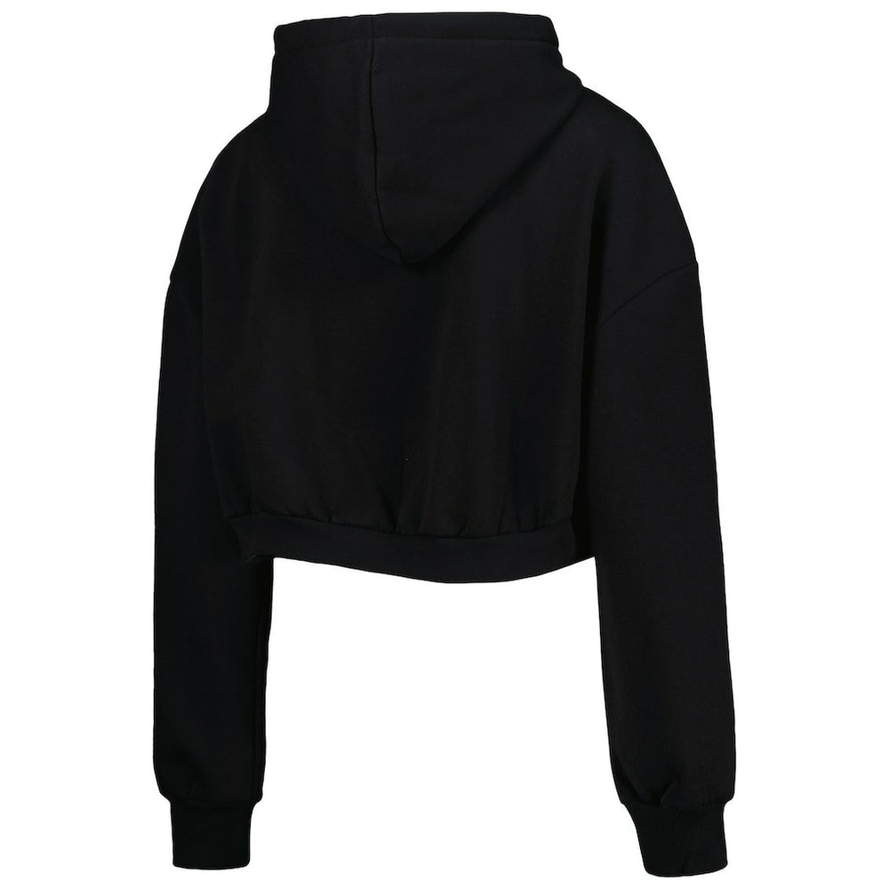 Las Vegas Raiders  The Wild Collective Women's Cropped Pullover Hoodie