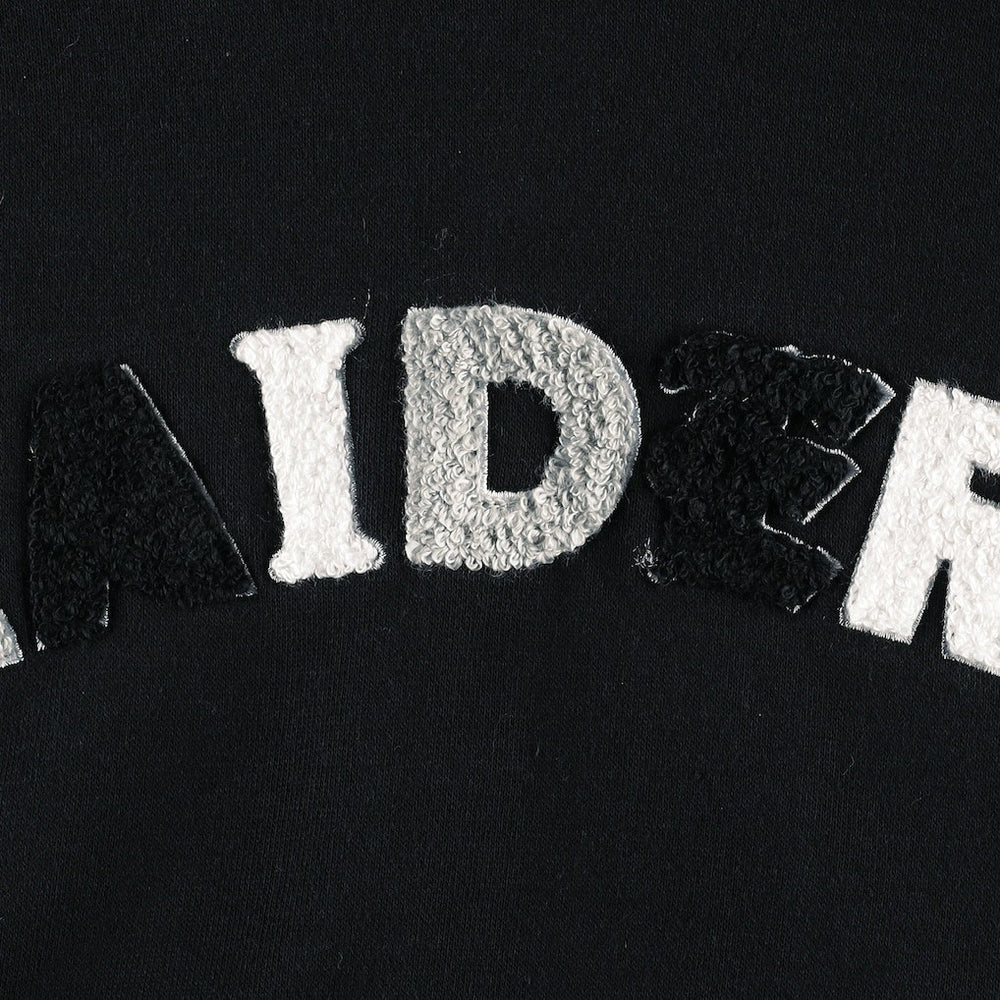 Las Vegas Raiders  The Wild Collective Women's Cropped Pullover Hoodie
