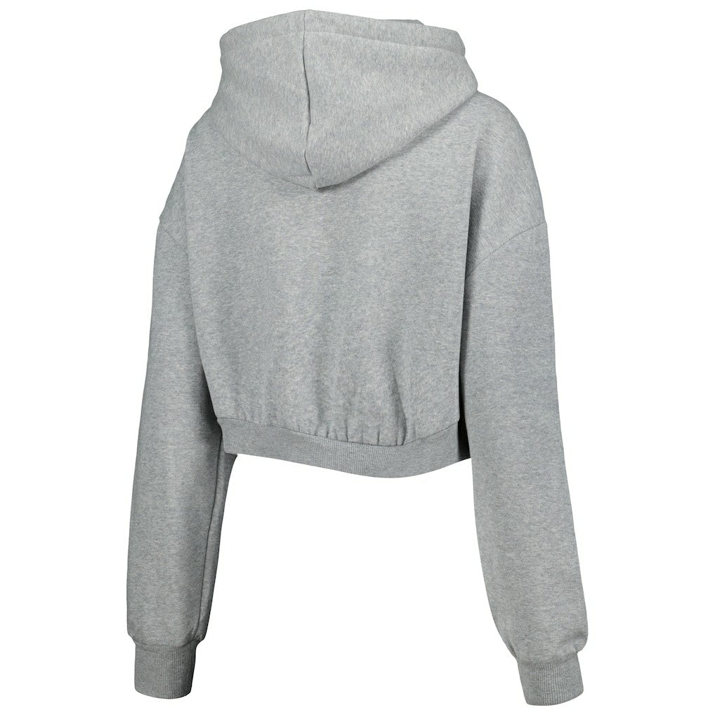 Pittsburgh Steelers  The Wild Collective Women's Cropped Pullover Hoodie