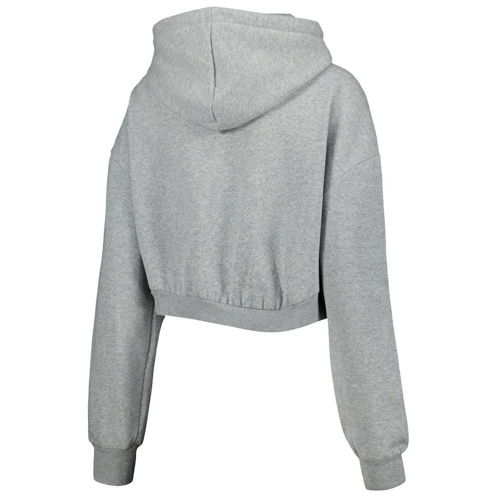 Pittsburgh Steelers  The Wild Collective Women's Cropped Pullover Hoodie
