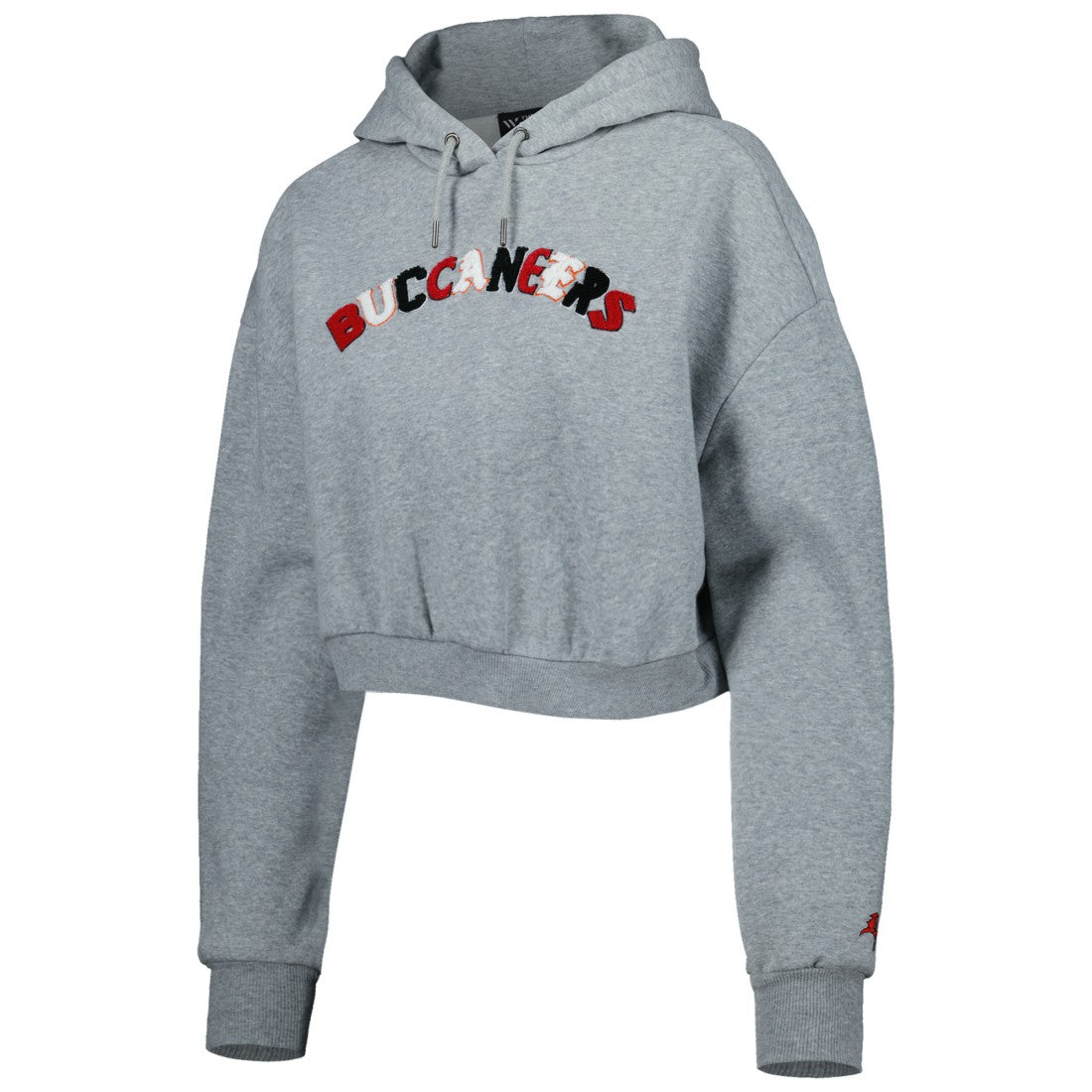 Tampa Bay Buccaneers  The Wild Collective Women's Cropped Pullover Hoodie